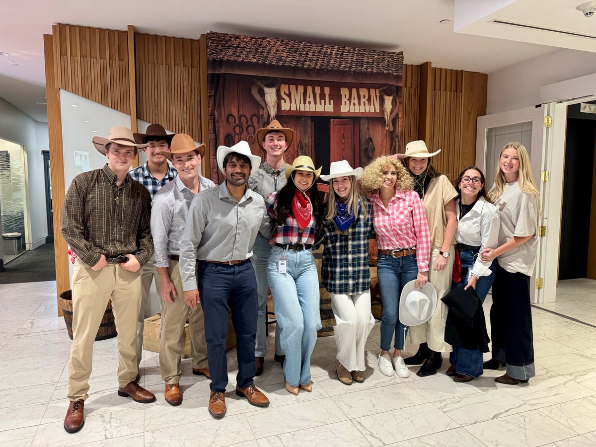 Last week, our Atlanta office hosted a Summer Social. Embracing this year’s western theme, a group from our 2025 class of Summer Associates showed up in full rodeo spirit, donning hats, bandanas, and their best western wear.