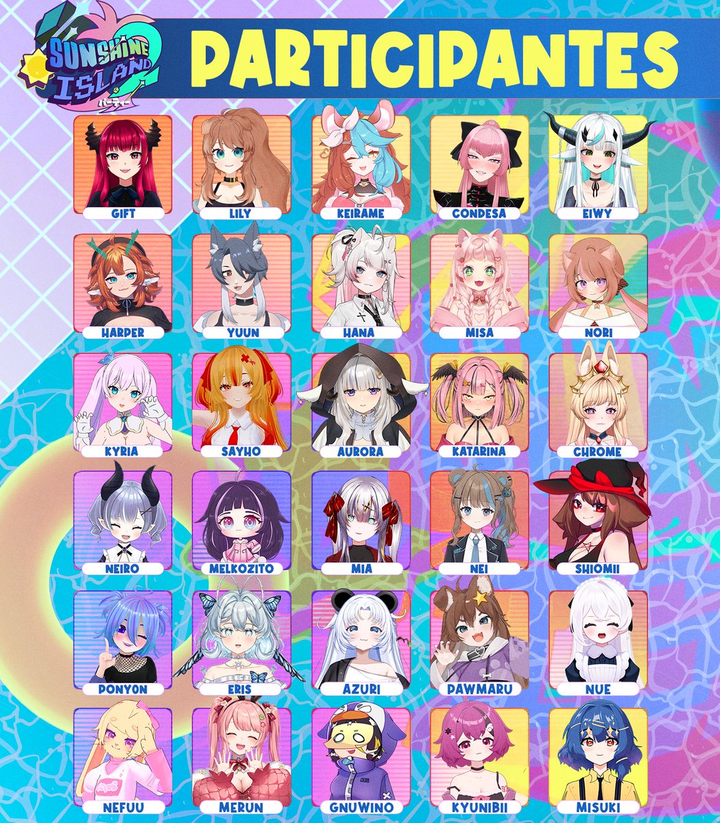 GachiZai's tweet image. 👾𝗦𝘂𝗻𝘀𝗵𝗶𝗻𝗲 𝗜𝘀𝗹𝗮𝗻𝗱 𝟮 🌴
¡Fue tan bueno el recibimiento que extendimos la cantidad de invitadas a 15!
Ahora tenemos a 60 participantes listas para vivir esta gran aventura en Minecraft 🎊
🗓¡Este sábado! En el canal de tu participante favorita✨
#SunshineIsland