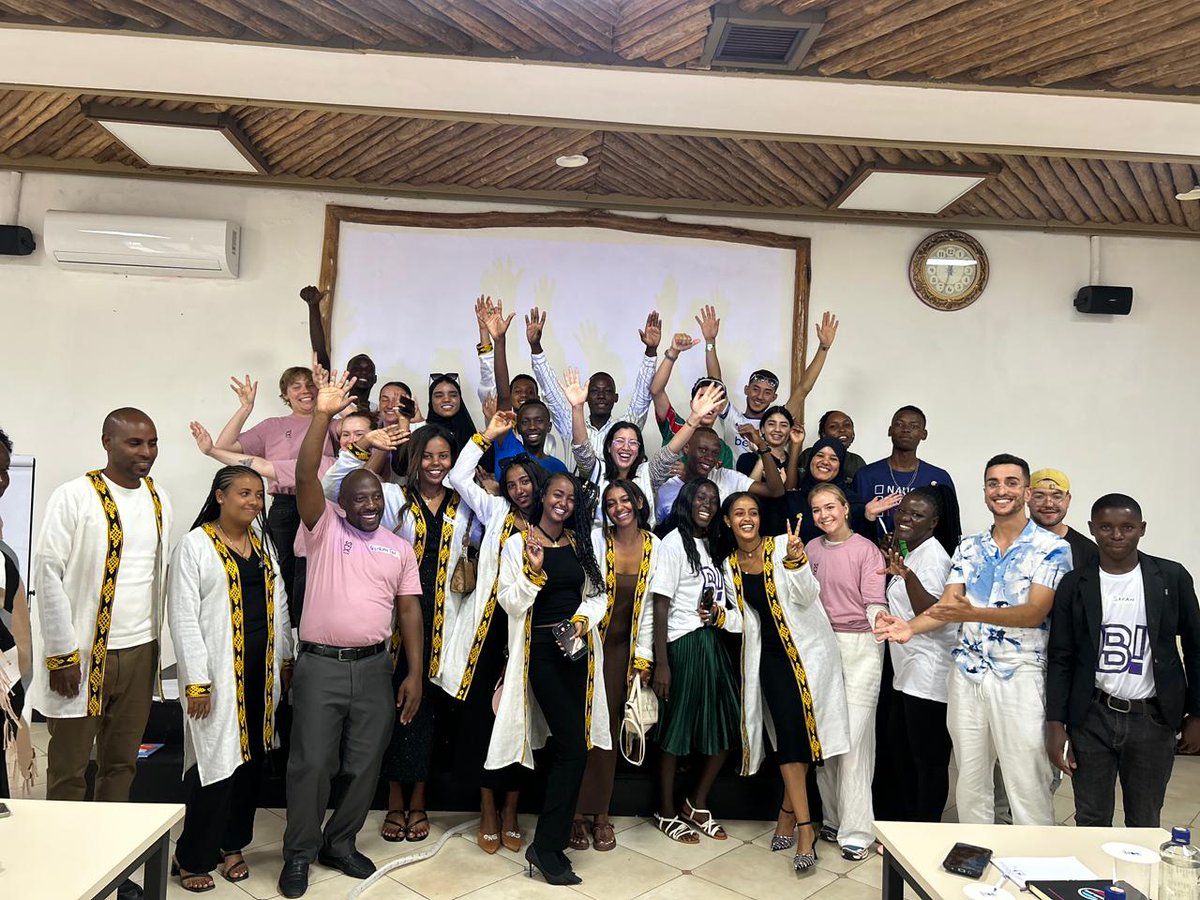 QMatovu's tweet photo. A Day well spent with over 40 Young people from Denmark, Tunisia, Morocco, Ethiopia, Uganda and Kenya from the @SexogSamfund Funded partnerships. We have had the team share experiences and approached they work with to change lives of not only their peers but the communities. https://t.co/NUZch9Ks2W