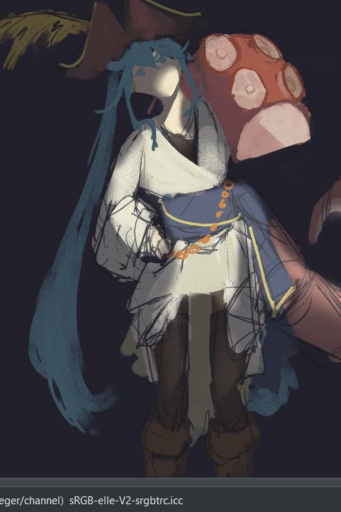Pirate miku wip :D