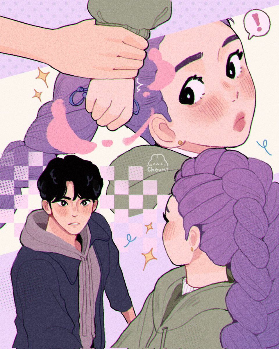 _Cheumi's tweet image. Give him his bracelet 😫
Kpop demon hunters is SO FREAKIN GOOOODD 🩷

#kpopdemonhunters #art #illustration
