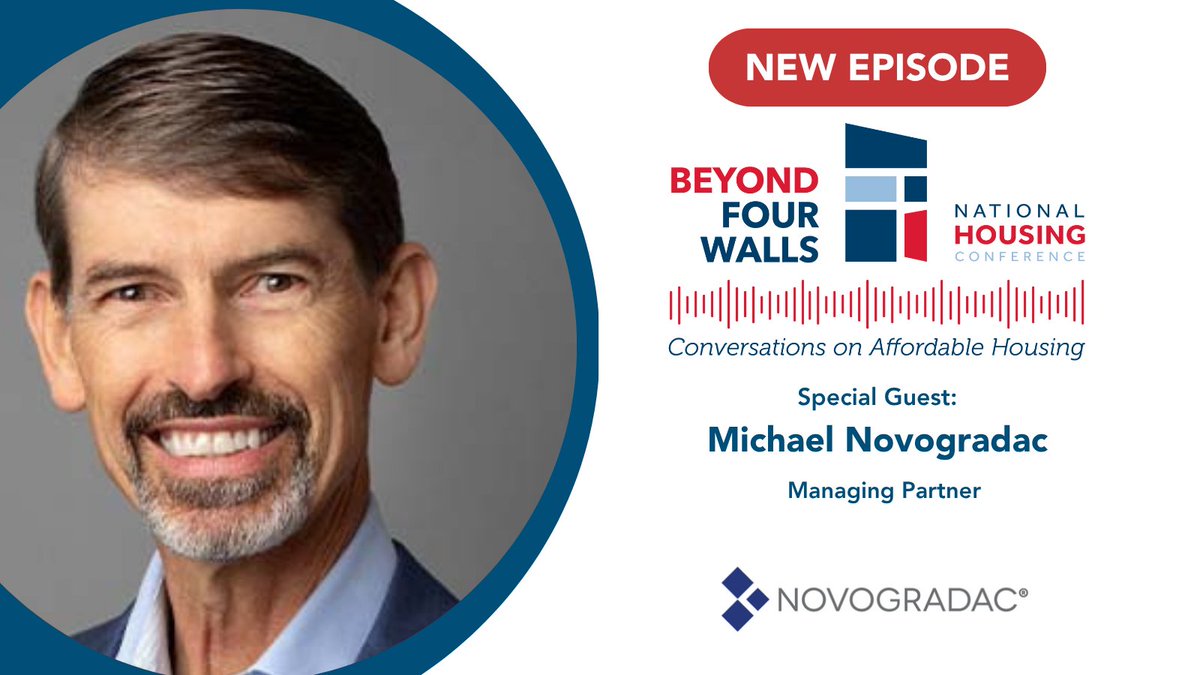 ICYMI 🎧
Michael Novogradac joins NHC’s David Dworkin to break down the future of housing tax incentives &amp; Opportunity Zones. A must-listen!

🎧 Tune in now: nhc.org/michael-novogr…