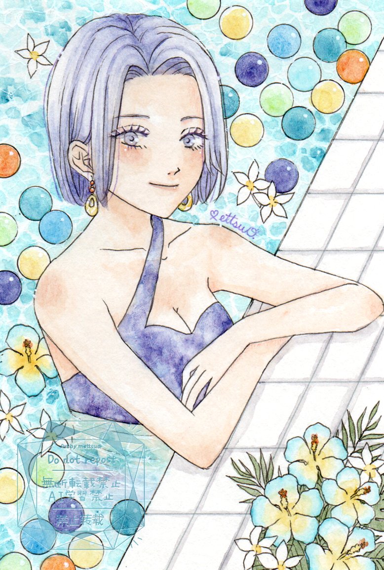 mettsuo's tweet image. 🩱
#透明水彩 #アナログ絵