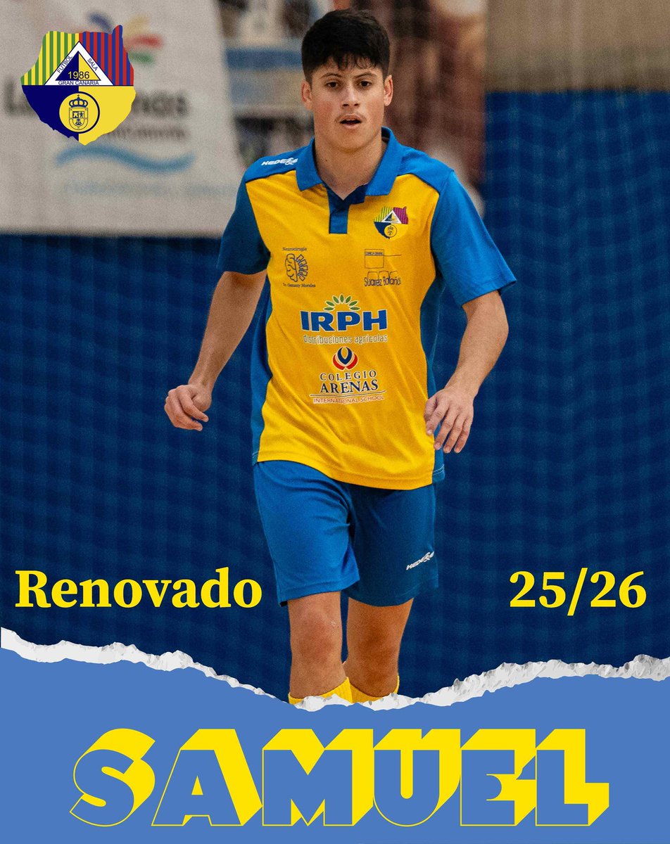 📰 También continuará en la temporada 2025/2026 defendiendo nuestros colores 𝐒𝐚𝐦𝐮𝐞𝐥 𝐀𝐜𝐨𝐬𝐭𝐚. 💪
¡Vamos a por más juntos!

#nimejoresniperoresdiferentes #GranCanariaFS #futsal