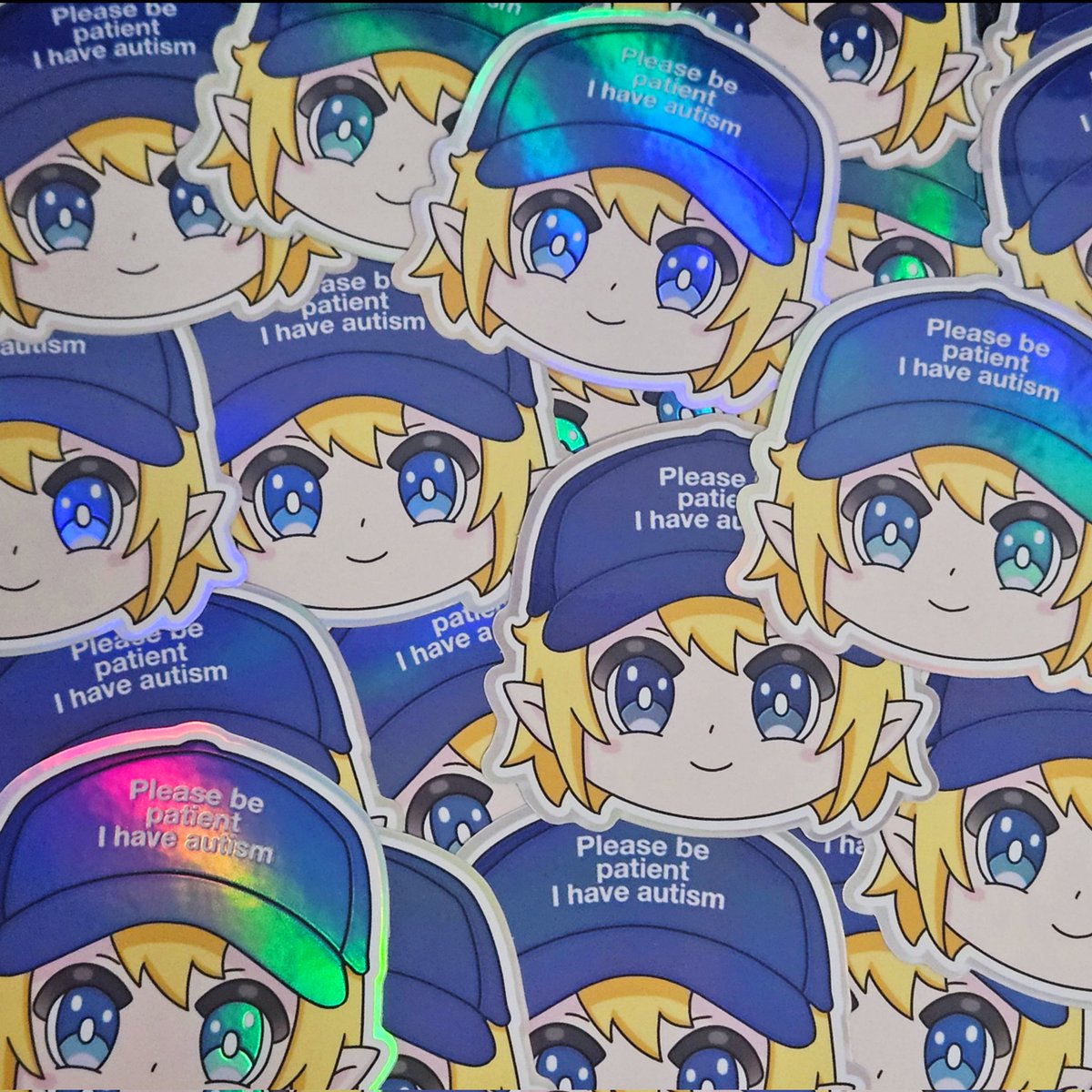 Please be patient I have autism 

ニチビ