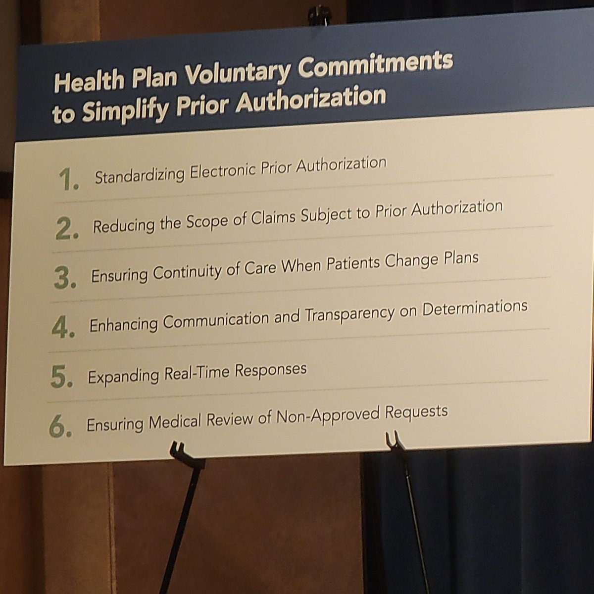 Seema Kazmi (@drseemakazmi) on Twitter photo <a href="/HHSGov/">HHS.gov</a> #PressConference on Prior Authorization #Reform.
"People lose their lives because of prior authorization." -Secretary Robert F. Kennedy, Jr.
#Healthcare #Medication #Access
<a href="/SecKennedy/">Secretary Kennedy</a> <a href="/DrOz/">Dr. Mehmet Oz</a> <a href="/CMSGov/">CMSGov</a> <a href="/RogerMarshallMD/">Dr. Roger Marshall</a> <a href="/RepGregMurphy/">Congressman Greg Murphy, M.D.</a> <a href="/DrOzCMS/">DrOzCMS</a>
📸 <a href="/DrSeemaKazmi/">Seema Kazmi</a> <a href="/HHSGov/">HHS.gov</a> #PressConference on Prior Authorization #Reform.
"People lose their lives because of prior authorization." -Secretary Robert F. Kennedy, Jr.
#Healthcare #Medication #Access
<a href="/SecKennedy/">Secretary Kennedy</a> <a href="/DrOz/">Dr. Mehmet Oz</a> <a href="/CMSGov/">CMSGov</a> <a href="/RogerMarshallMD/">Dr. Roger Marshall</a> <a href="/RepGregMurphy/">Congressman Greg Murphy, M.D.</a> <a href="/DrOzCMS/">DrOzCMS</a>
📸 <a href="/DrSeemaKazmi/">Seema Kazmi</a>
