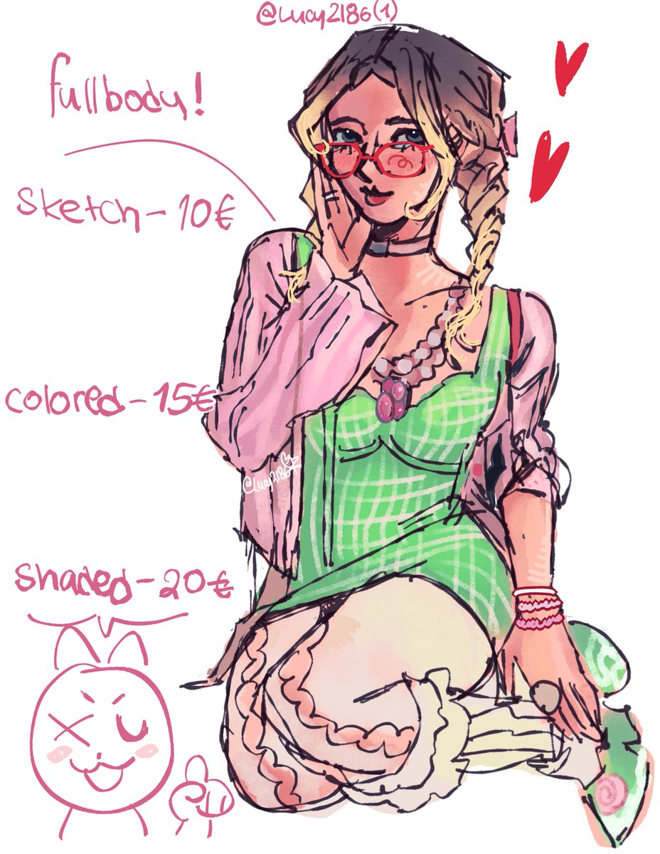 lucy21861's tweet image. Commission sheet !!!! Comms are open ^_^ Dm me for more info 💖💖