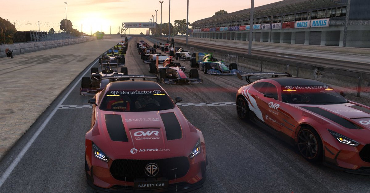 Nothing like a good F1 Race! #fivem #gtarp #fivemrp #fivemroleplay #gta5 #gta5roleplay #gta5rp #lossantos #roxwood #vmenu #qbcore #F1 #racing #formula1