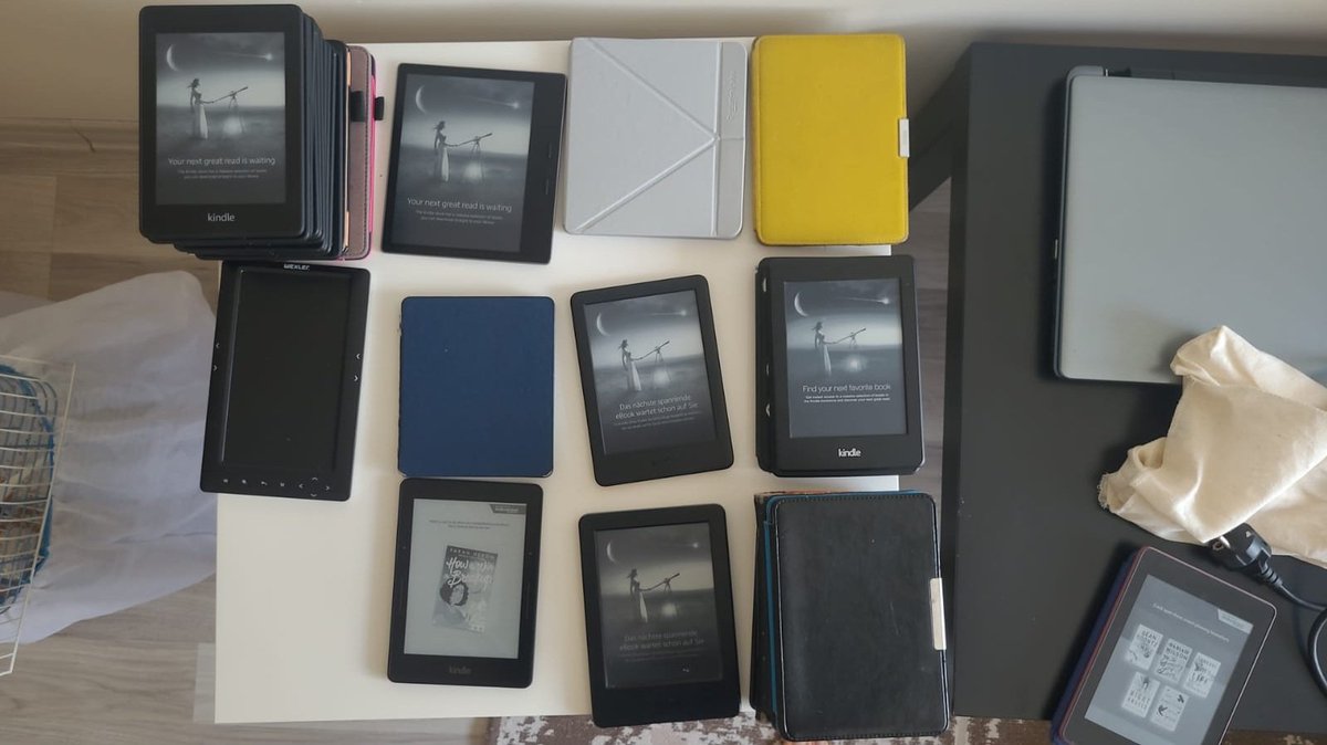 Kindle serilerinin tamamini kullanmis ve bir dönem toptan 2. El alim satimini yaptim. Sormak istediginiz varsa cevaplayabilirim.