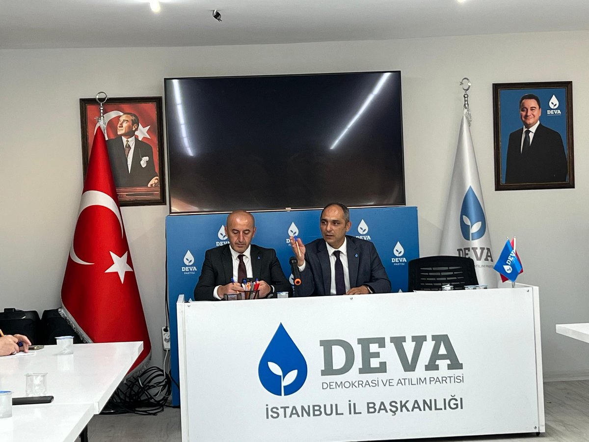 DEVA Partisi İstanbul (@istanbuldadeva) on Twitter photo DEVA #İstanbul İl Başkanlığı olarak haftalık olan yönetim kurulu toplantımızı gerçekleştirdik.
💧il Başkanımız Sn.Ali Hakan AĞAOĞLU (<a href="/A_HakanAgaoglu/">Ali Hakan Ağaoğlu</a>) Teşkilat İşleri Başkanı olarak Sn.İsmail ÖZCAN 'ı (<a href="/Devaismailozcan/">İsmail Özcan</a> ) atadı.
🔹️Kendisini tebrik eder Başarılar Dileriz. DEVA #İstanbul İl Başkanlığı olarak haftalık olan yönetim kurulu toplantımızı gerçekleştirdik.
💧il Başkanımız Sn.Ali Hakan AĞAOĞLU (<a href="/A_HakanAgaoglu/">Ali Hakan Ağaoğlu</a>) Teşkilat İşleri Başkanı olarak Sn.İsmail ÖZCAN 'ı (<a href="/Devaismailozcan/">İsmail Özcan</a> ) atadı.
🔹️Kendisini tebrik eder Başarılar Dileriz.