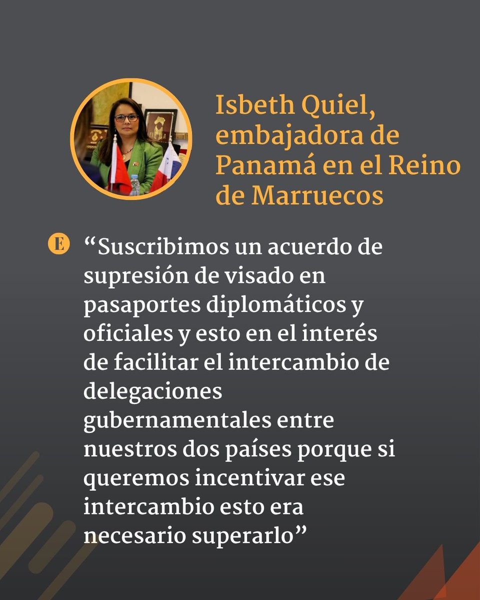 EstrellaOnline's tweet photo. Luego de casi tres décadas de relaciones diplomáticas, un canciller panameño visita por primera vez el Reino de Marruecos. La embajadora panameña en el país africano, Isbeth Quiel, conversó con La Estrella de Panamá sobre los planes para desarrollar la agenda bilateral. https://t.co/EjayQNbt0V
