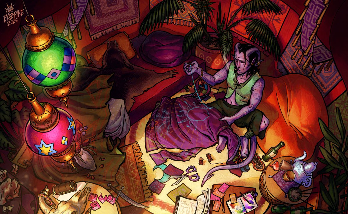 My piece for #CritcalRoleFi!

<a href="/ExandriaArtists/">Artists' Guild of Exandria</a> #criticalrolefanart #CriticalRole