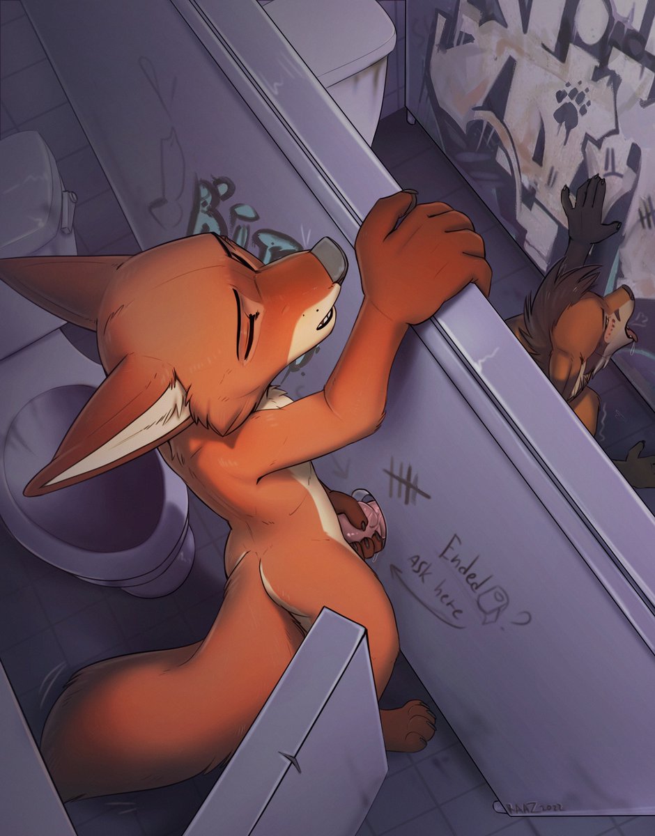 Nick was delayed in the restroom, but everyone was satisfied;)

Reward for Vander from Patreon 
*Picture from 2022
#zootopia #nsfw #fanart