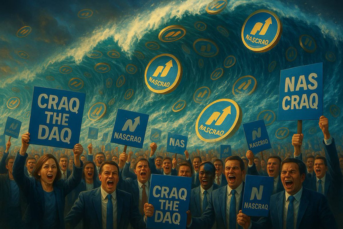A storm is brewing... 🌊
Become a part of the mission 🪖

#CraqtheDaq $QQQ