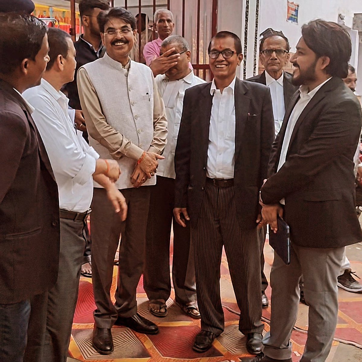BeingAdityaVkrm's tweet photo. Honoured to meet with Senior Advocate Shri. Manan Kumar Mishra @MishraManan01 (Chairman, Bar Council Of India &amp; MP Rajya Sabha)
#BeingLawman #Advocate #Legal #Law #SupremeCourt #BarcouncilofIndia #StatebarCouncil #Bihar https://t.co/6V1vQ5mMP5