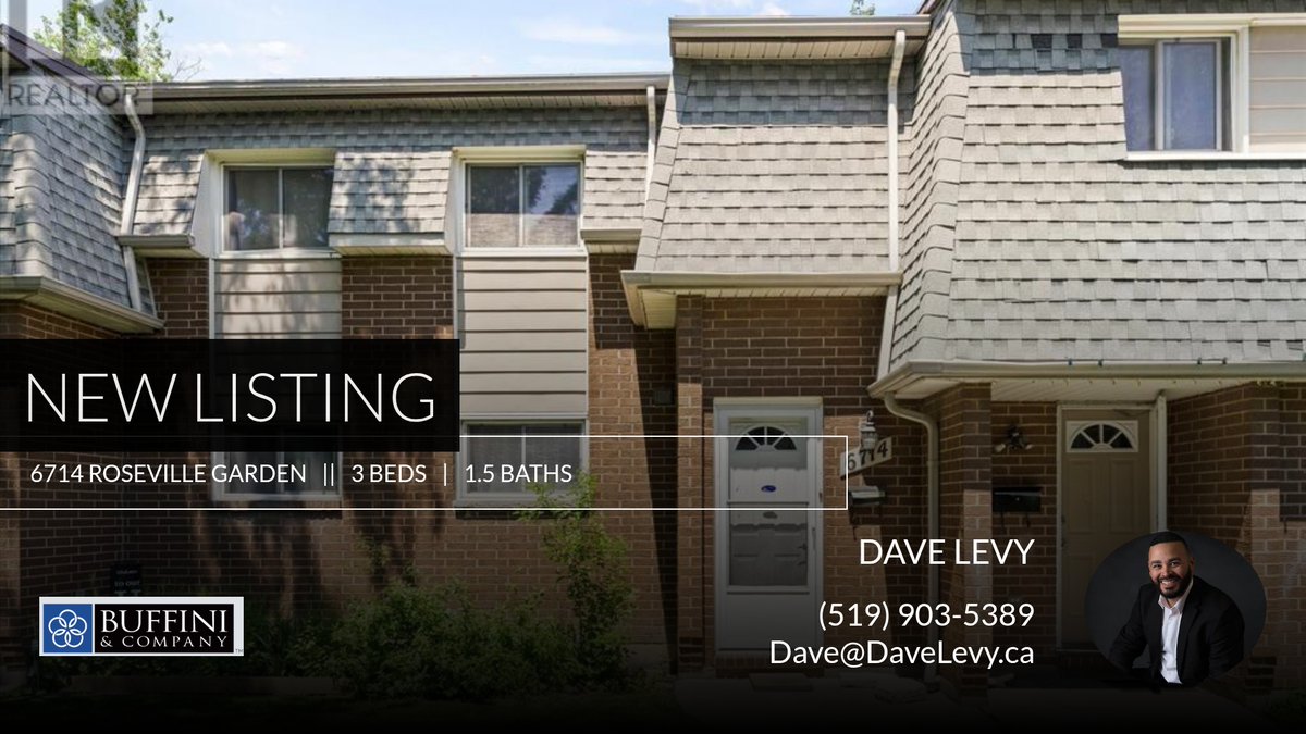 📍 New Listing 📍 Take a look at this fantastic new property that just hit the market located at 6714 Roseville Garden in Windsor. Reach out here or at (519) 903-5389 for more information homeforsale.at/6714_ROSEVILLE…