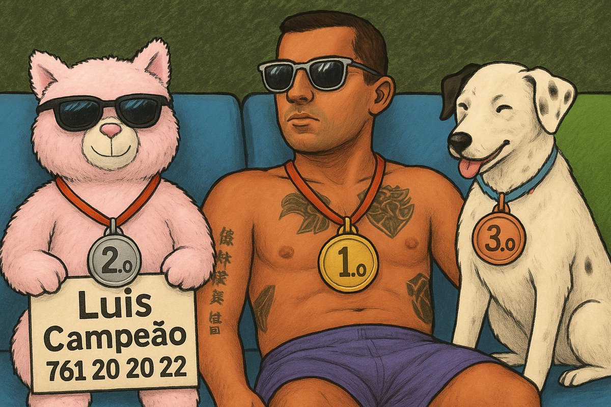 O meu pódio… Luis, Stallone e Joyce #bbtvi