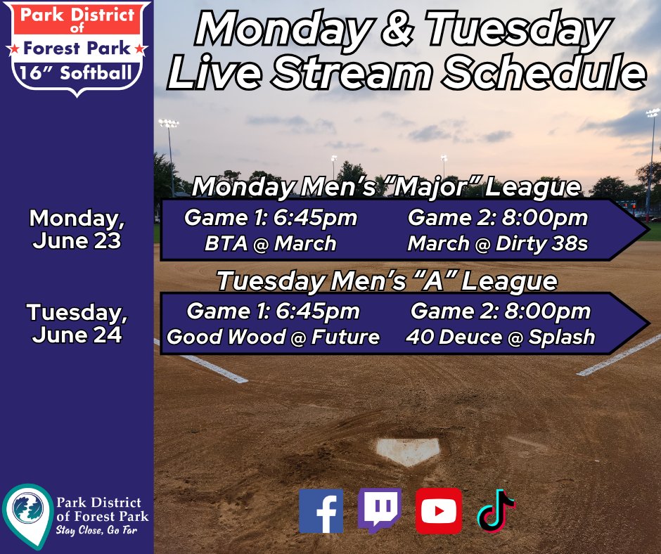 Park District of Forest Park tweet media