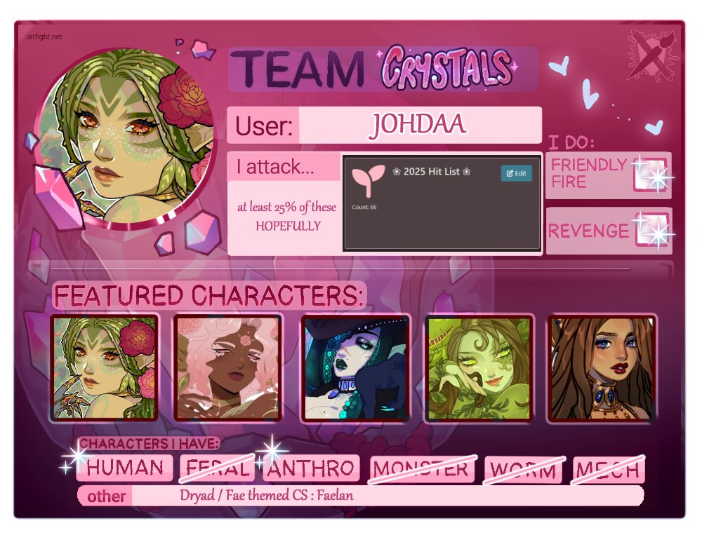 Johdaa_'s tweet image. ART FIGHT 2025 let's go !! ⚔✏
I hope to see some of you there ! 💖
- - -
artfight.net/~johdaa