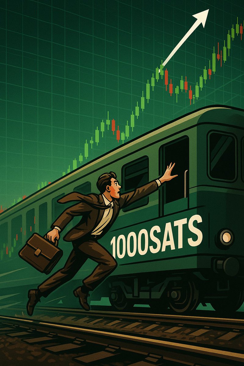 1000SATSSatoshi's tweet photo. 📈 $1000SATS is taking off — don’t be the one watching from the platform.
Follow for more alpha. 💯
#1000SATS #BRC20 #CryptoTrain
#SATS #BRC20 #Bitcoin #Crypto #Ordinals
$BTC $CRO $ONDO $ETH $ATOM $XMR $UMA $API $LINA $BNB $SOL $ADA $XRP $TEL $BERA $ORCA $CAKE $RED $PNUT $BNX $ME $HIVE $MBL $IOTX $ARK $STPT $DOGE $TON $CRV $USDT $PAWS $WLFI $TRUMP $USDT $WLD $LINEA $PEPE #ATH $IBKR $JUP #Bitcoin $NVDA $TSLA $SEI $MKR $FUN $SATS