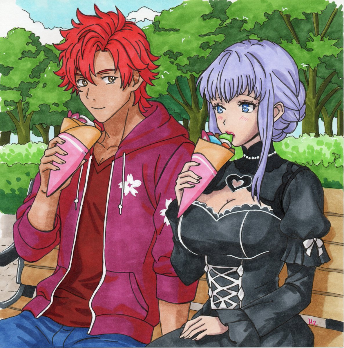 nekomoni's tweet photo. #FE3H #FireEmblemThreeHouses #fireemblem #fireemblem3houses #sylvainjosegautier #sylvain #fe3hoc #fireemblemoc https://t.co/HGJGTXWlAA