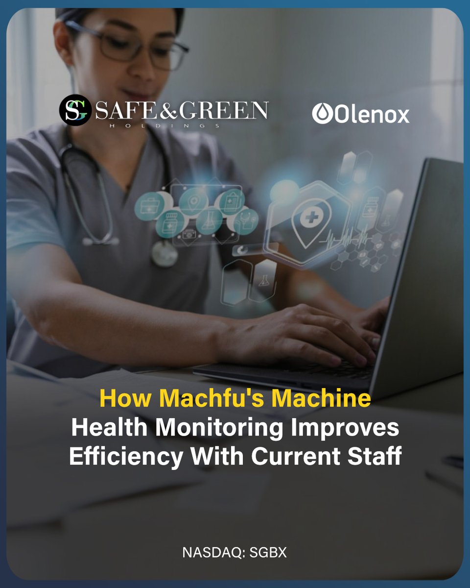 Industrial operators can increase #productivity while maintaining current staff through #Machfu's dynamic #MachineHealthMonitoringSystem. 

🔗: asmbly.link/AHQNU5k 

🇺🇸 #NASDAQ: $SGBX

#TechSolutions #IndustrialSolutions