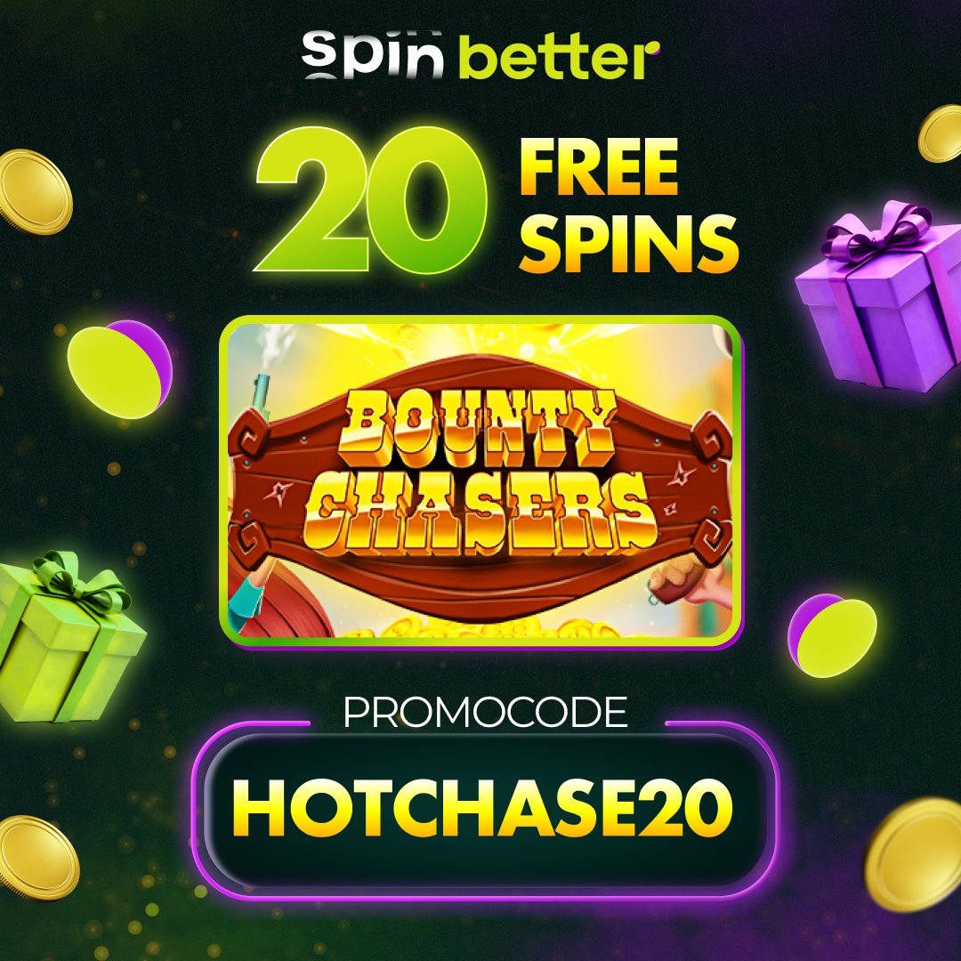 🧨 Promo code HOTCHASE20 is now active!
🎰 Grab 20 free spins in Bounty Chasers until June 25

🔹 You need 2 or more deposits
🔹 No active bonuses allowed
💸 Wagering requirement: x35

🎯 Luck is near — launch the slot and spin!
Click spinbetredir.com/245f?p=office%…

#promocode
