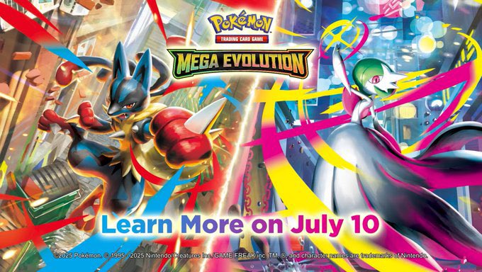 The English Set is really called Mega Evolution 🤦‍♂️