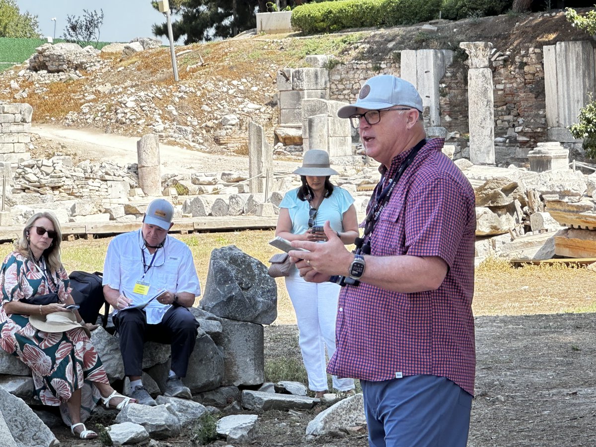 PaulChappell's tweet photo. Paul spent 3 years in Ephesus preaching the gospel and discipling believers. The church he planted here faithfully spread the gospel across Asia.
Join us for a brief #JourneysofPaul devotion from the coliseum where silversmiths incited a riot, but the gospel was not silenced. https://t.co/E9aSF2H7E8