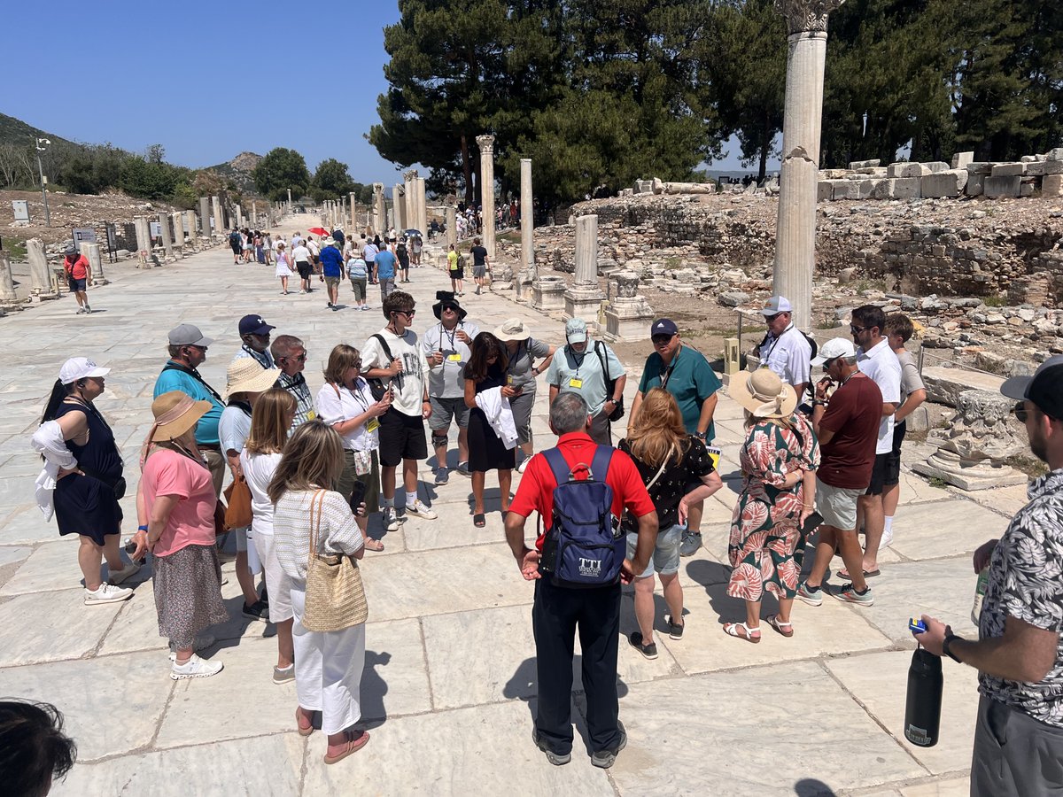 PaulChappell's tweet photo. Paul spent 3 years in Ephesus preaching the gospel and discipling believers. The church he planted here faithfully spread the gospel across Asia.
Join us for a brief #JourneysofPaul devotion from the coliseum where silversmiths incited a riot, but the gospel was not silenced. https://t.co/E9aSF2H7E8