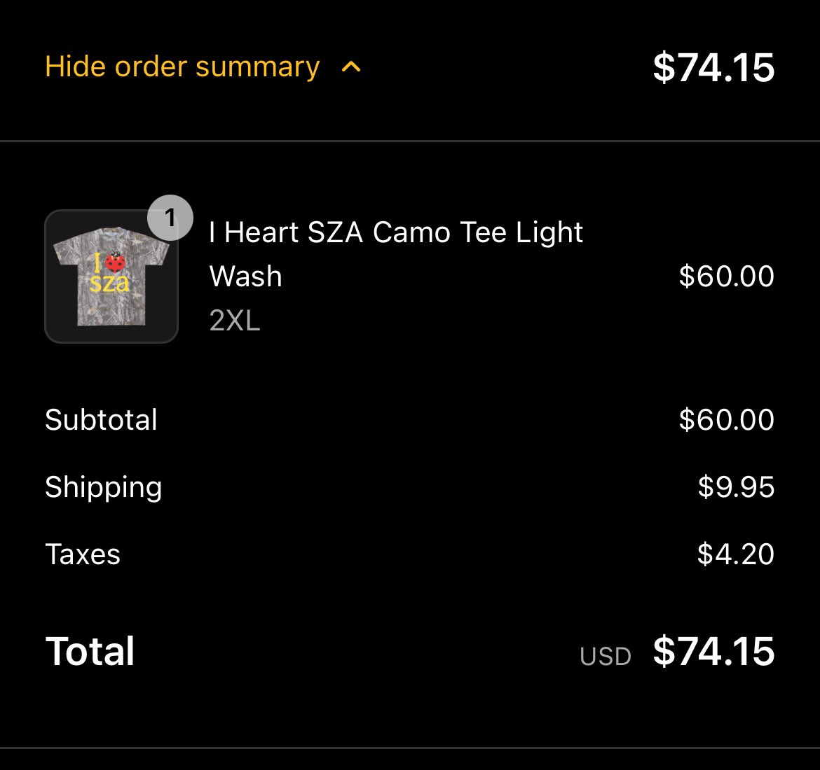 brayden_sum's tweet photo. did sza just scam me https://t.co/elBjbKiTmM
