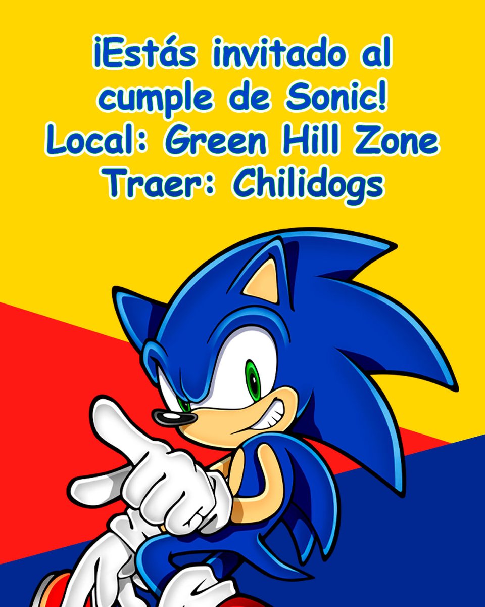 Tienes una fiesta especial hoy.