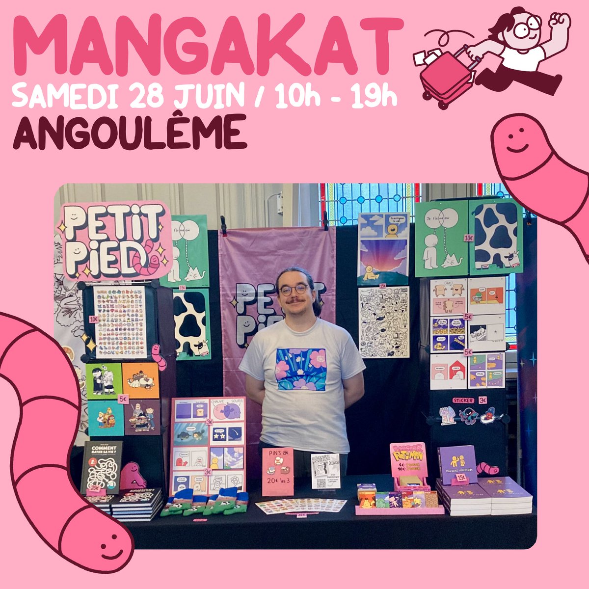 Je suis Mangakat  à Angoulême ce samedi !!