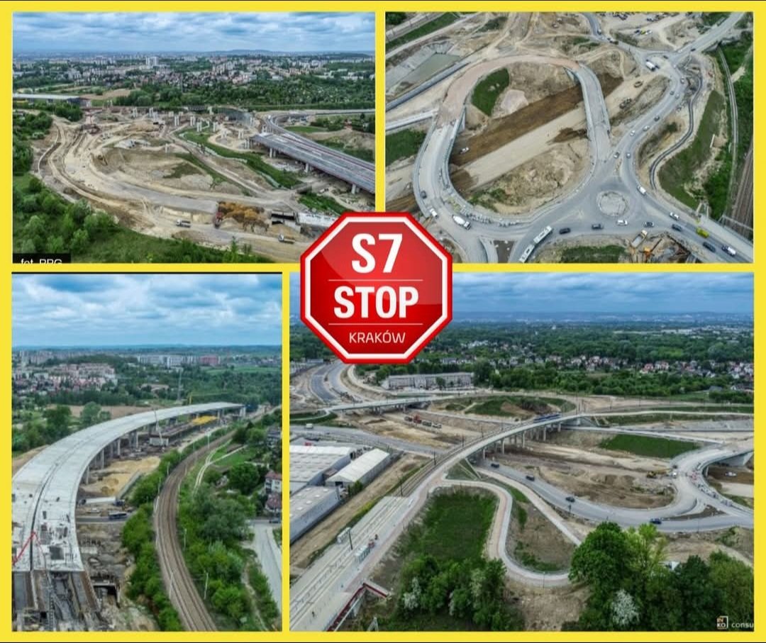 Budowa drogi S7 na odcinku Kraków–Myślenice to nie tylko kwestia "korytarza" na południe od A4. To ogromne przedsięwzięcie infrastrukturalne, które będzie miało realny wpływ na istniejącą zabudowę, nie tylko na naszych terenach, ale też gęsto zaludnionych dzielnicach jak