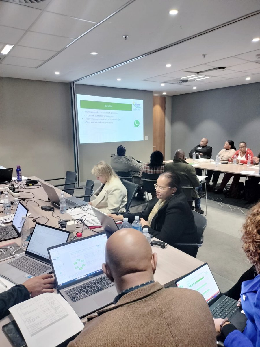 CityTshwane's tweet photo. Tshwane welcomes @eThekwiniM colleagues on their benchmarking journey to the Capital City. This cooperation and support outreach will focus amongst others on digital billing platforms, online customer portals, WhatsApp customer engagement and call centre structures https://t.co/rXgT8MCxYj
