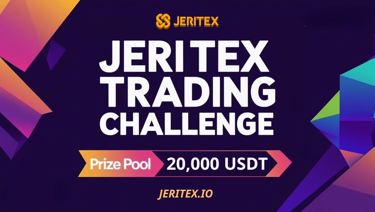 jeritex's tweet photo. 📢 #JERITEX Exciting June #Trading #Challenge! 📢
💰 Prize Pool: $20,000 #USDT
🔥 Trade & Earn: 10% Bonus on transactions of $5,000 or more for top 5 traders with the highest transaction volume every week.
📅 June 30, 2025
🔗 Join Now: https://t.co/hrjsD5X6Pp https://t.co/xuSkNjUcdk