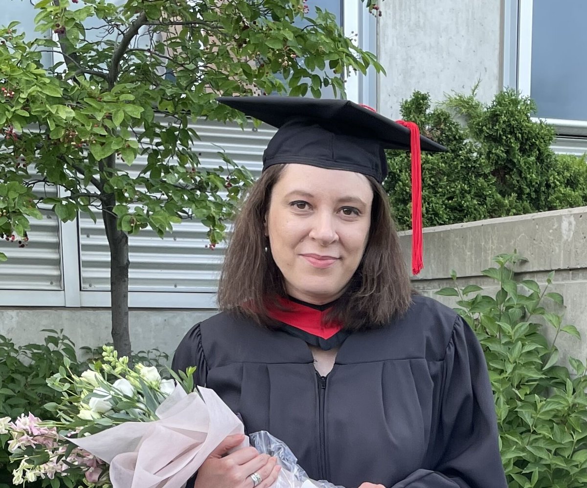 KathrynAMay's tweet photo. Mission complete! This past Friday, I convocated with my Master of Laws in Privacy and Cybersecurity Law from @OsgoodeNews @OsgoodePD @YorkUniversity.

Thanks to everyone who supported me along the way; I know I was a lot to put up with. 😉

#YorkUConvo https://t.co/sODN0voBRh