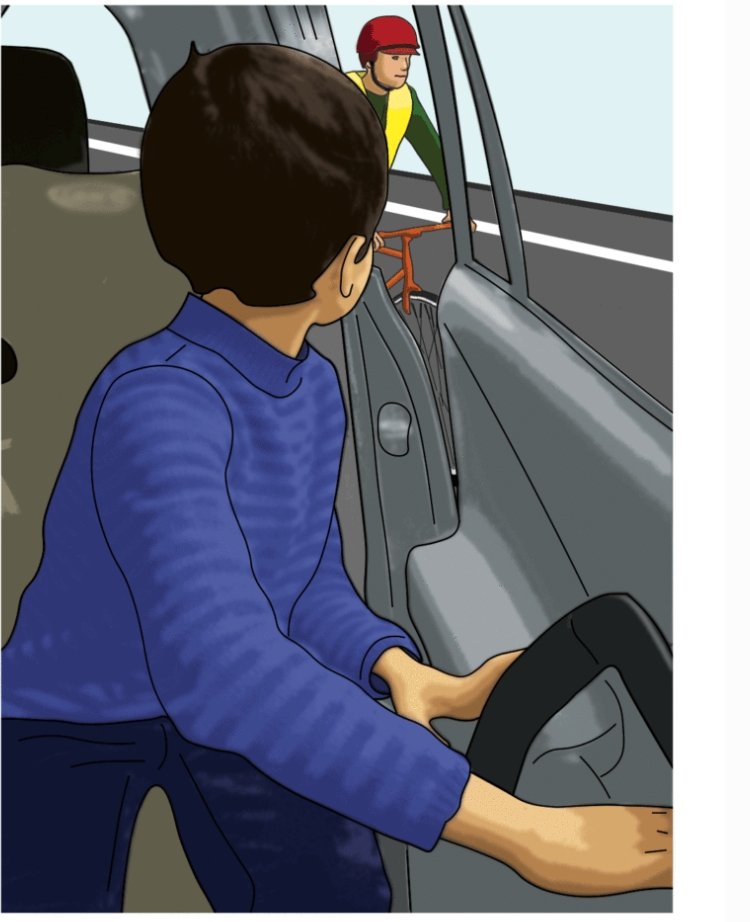 The tragic accident in Attapur is a reminder to 
Use the #DutchReach to open your car door with your far hand (right hand in 🇮🇳) to check for bikes, cyclists &amp; pedestrians.
dutchreach.org/dutch-reach-in…
<a href="/TGSRTCHQ/">TGSRTC</a> 
#RoadSafety #TGSRTC