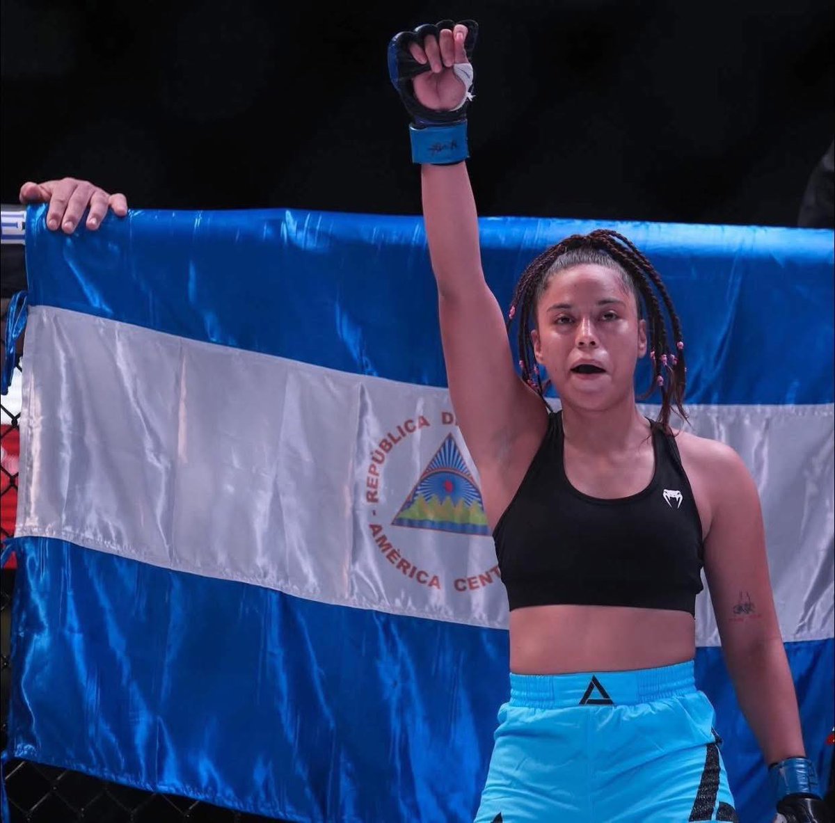 🥇🥇🇳🇮 ¡ANA CRUZ, DOBLE CAMPEONA MUNDIAL!
¡Orgullo total para Nicaragua!
🥇 Medalla de oro en MMA
🥇 Medalla de oro en Striking MMA
🔥 Su doble triunfo demuestra que la excelencia, el coraje y la pasión por la patria no tienen límites cuando se lucha con el alma.