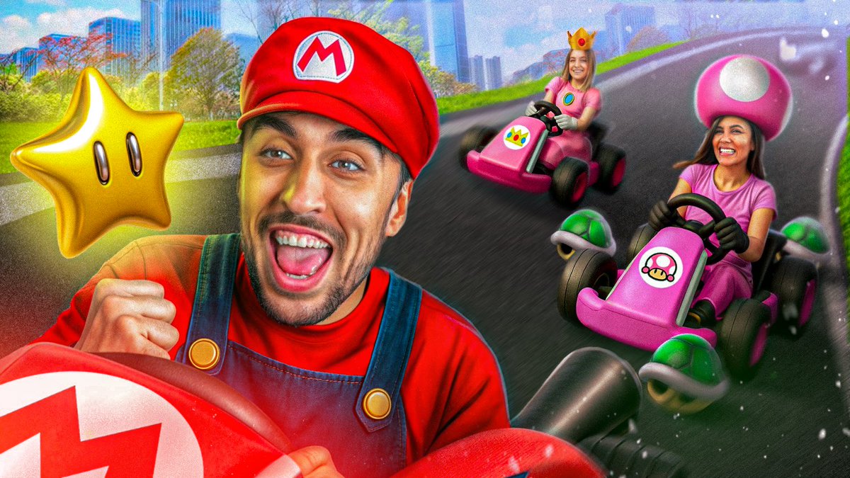 🚨 LA VIDÉO EST DISPONIBLE ‼️

J'ORGANISE UN MARIO KART DANS LA VRAIE VIE ft <a href="/AnastasiaLps/">Ana 🏁</a> <a href="/TV_Tatianaa/">Tatiana_TV</a> 

youtu.be/fla5V2LNPdU?si…