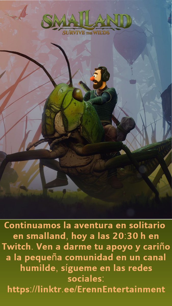 #twitch #twitchgaming #streamer #spain #smalland