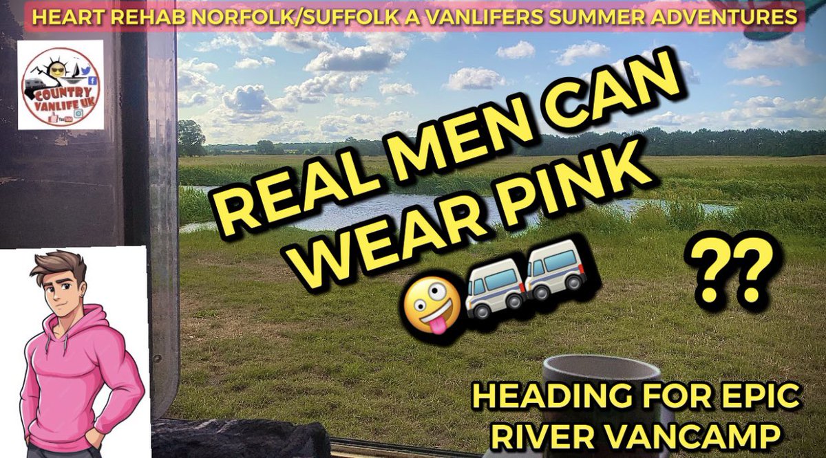 PINK IT UP ?? On the Sleepy Norfolk roads to an Epic River Wildcamp Can a man really wear Pink ?? Lets bling it up What going on ! youtu.be/2rECnEC-da0?si… via <a href="/YouTube/">YouTube</a> CountryvanlifeUK on YouTube