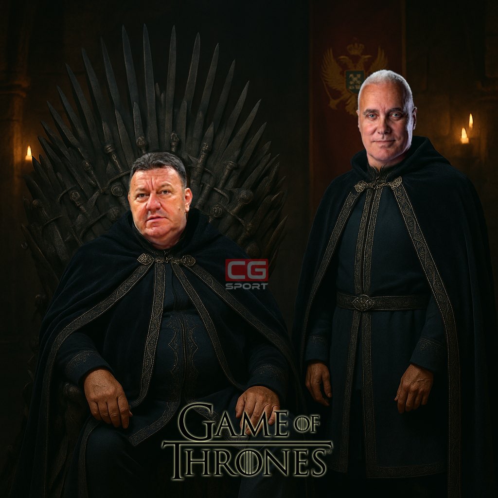 cgsportme's tweet photo. Ko je prema vašem mišljenju najbolja opcija za predsjednika #KSCG koji je u ozbiljnom problemu već par godina...

Game of Thrones - 🇲🇪🏀 edition! https://t.co/VxOqpxtoTC