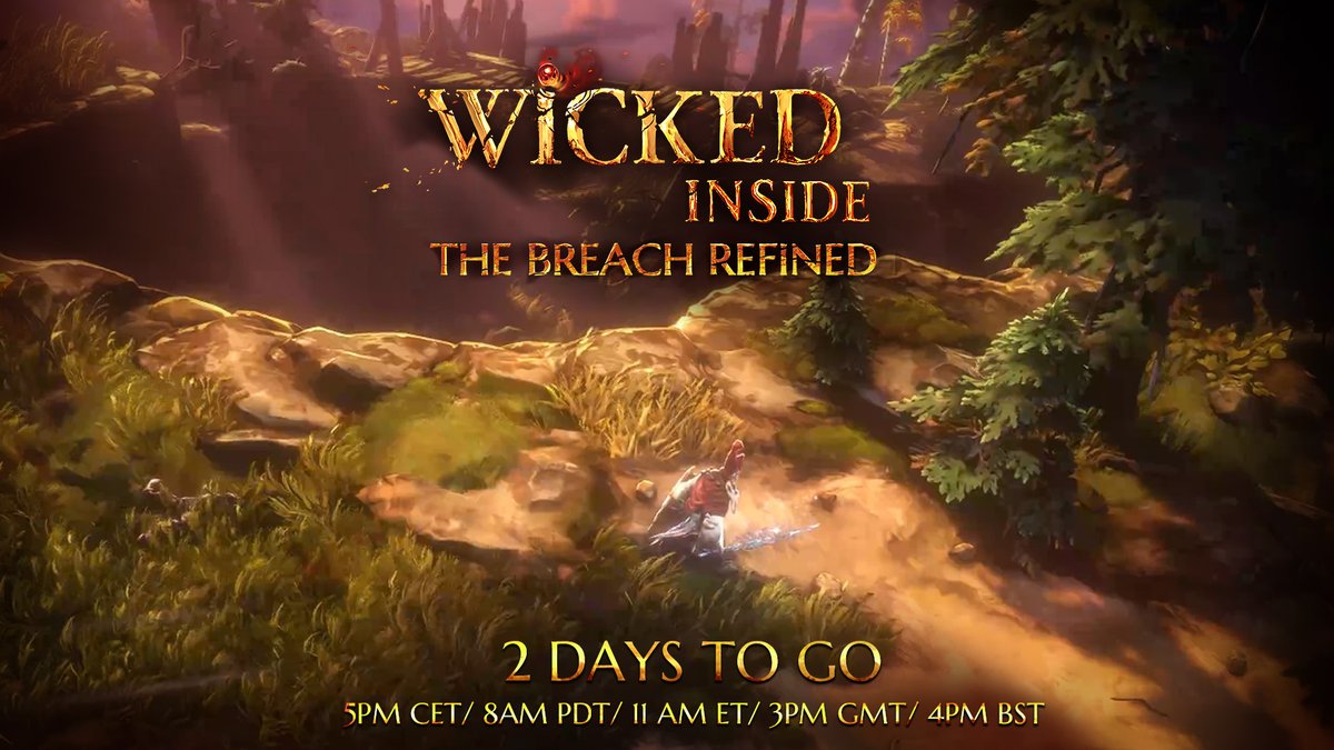 wickedgame's tweet image. As we mentioned last week, we’re really looking forward to showing you what we’ve been working on since The Breach released. And now, the time is almost here.

In just 2 days, you’ll get the full rundown of what’s coming in our next patch. Every fix, tweak, and improvement, all…