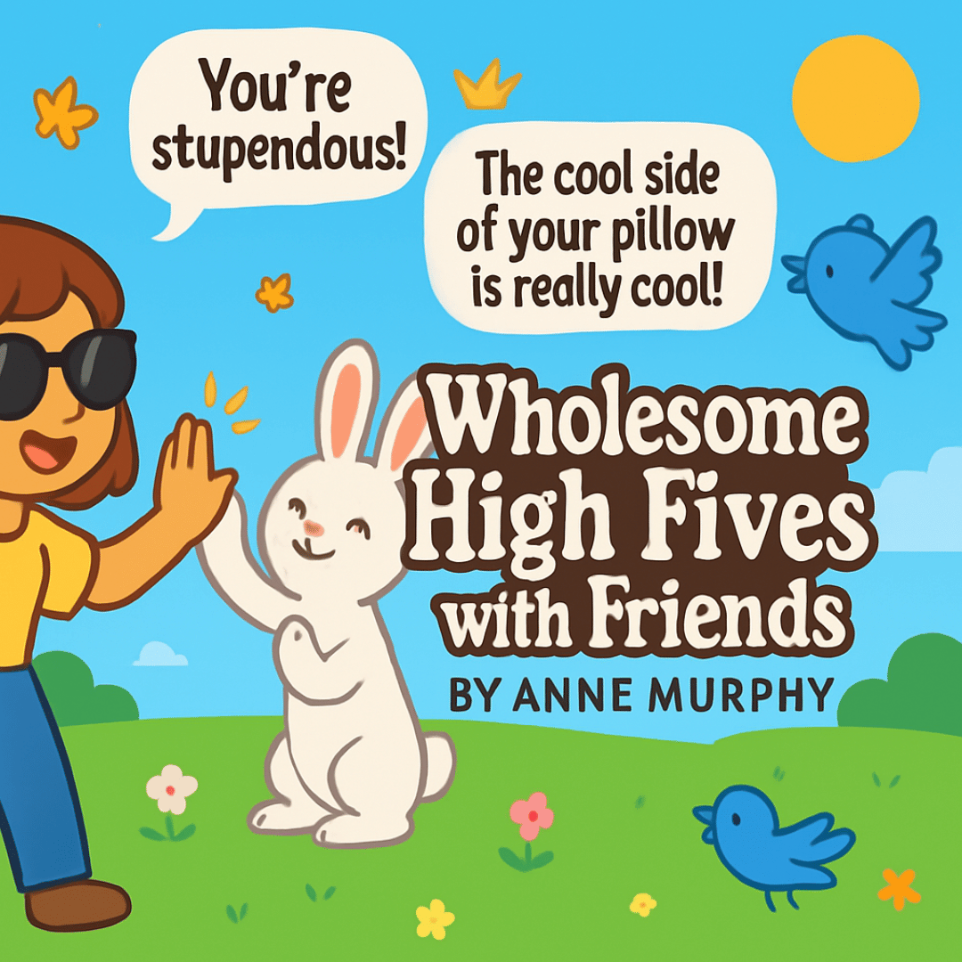 AIEmpoweredAnne's tweet photo. What makes Wholesome High Fives special?  

30-sec bursts of pure happiness
Adorable animal friends to high five 
Cute-but-spooky ghost to avoid (or not!)  

Created  by Anne  💝

https://t.co/SgRNdavoxs

#Wholesome #HighFives #SheLeadsAI #MentalHealth  #BuildInPublic https://t.co/WSDkCeo9rr