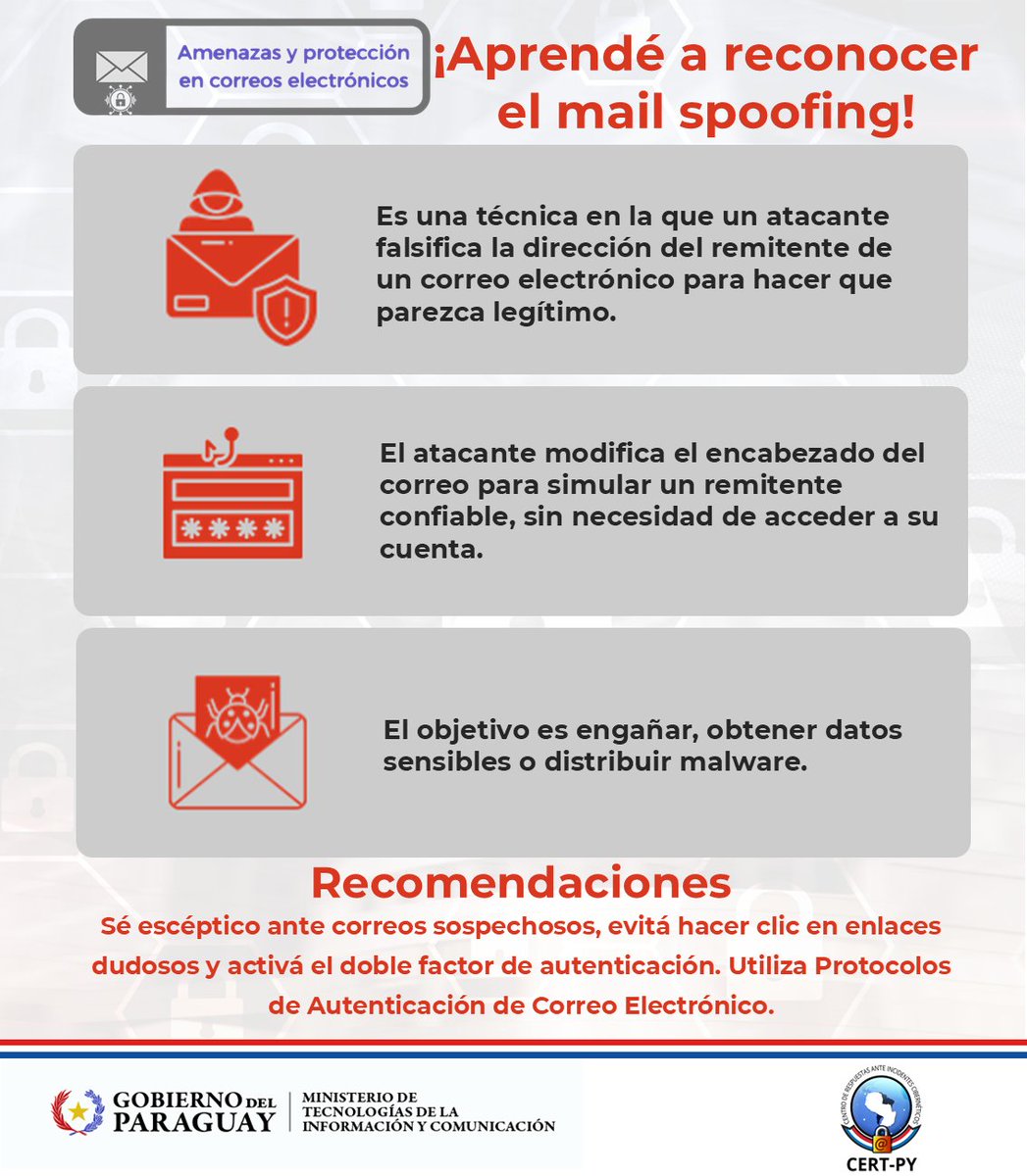 ⚠️ Evitá caer en engaños que comprometan tu información sensible.

🔐 ¡Aplicá las recomendaciones de seguridad!