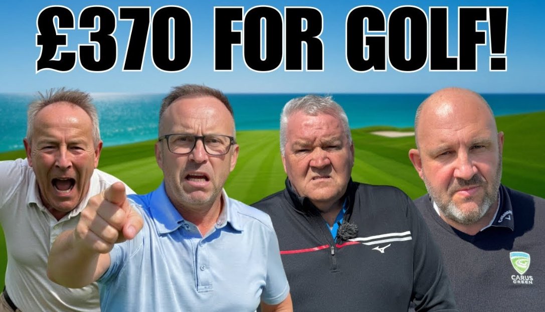 There Are CHARGING  £370 To Play GOLF In Ireland ...
youtu.be/duHtpJoUwlM