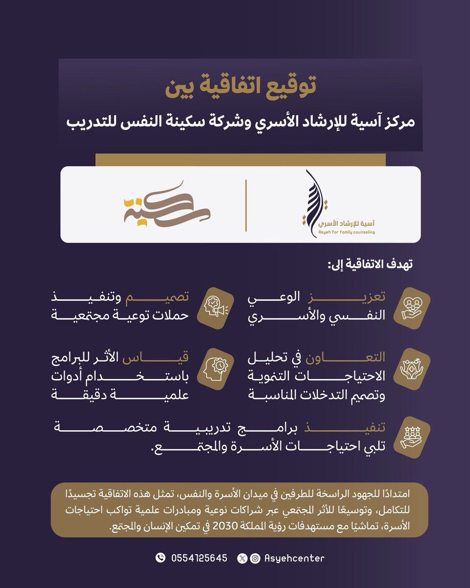 مركز آسية للإرشاد الأسري tweet media