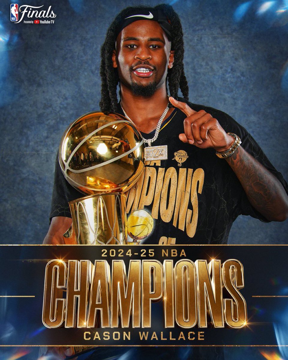 From RHS basketball, to being drafted 10th overall out of Kentucky in 2023 and now NBA CHAMPION in Year 2... Cason Wallace!