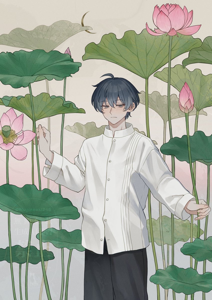 蓮

#イラスト　#illustration　#創作